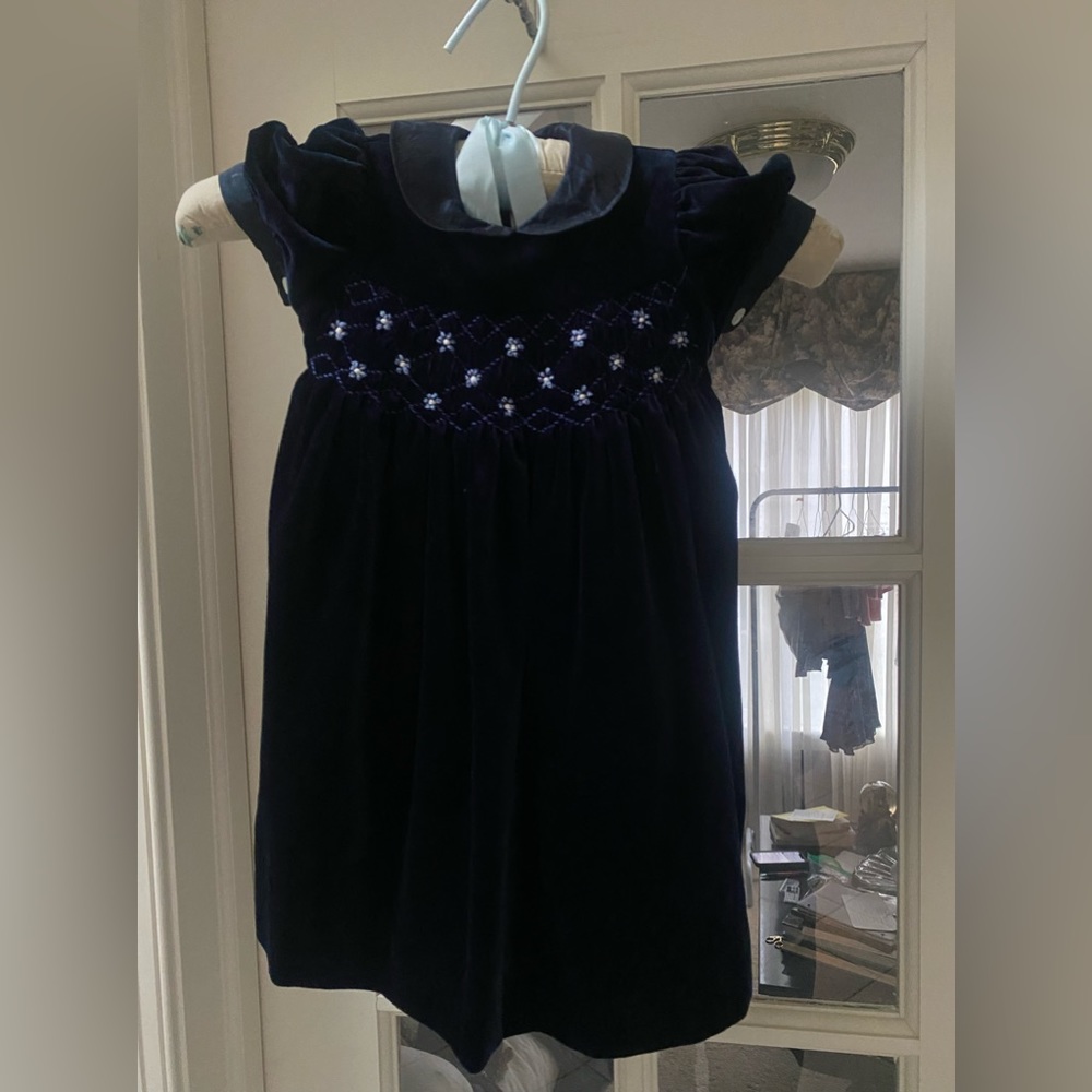 Prince + Princess velvet dress